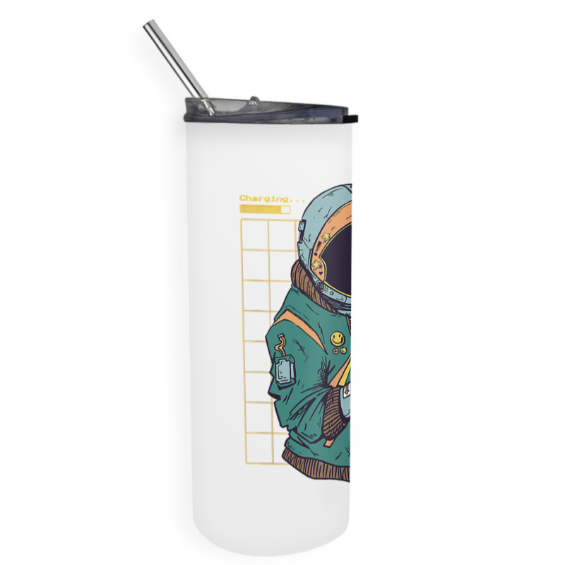 Astronaut Space Travel Retro Aesthetic Streetwear T Shirt Skinny Tumbler | Artistshot