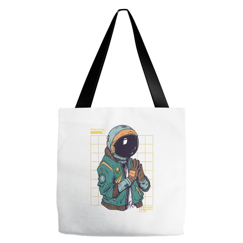 Astronaut Space Travel Retro Aesthetic Streetwear T Shirt Tote Bags | Artistshot