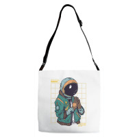 Astronaut Space Travel Retro Aesthetic Streetwear T Shirt Adjustable Strap Totes | Artistshot