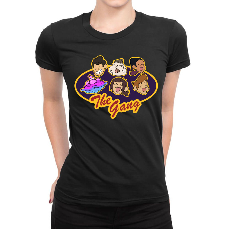 The Gang Ladies Fitted T-Shirt by ClaytonPaulToquero | Artistshot