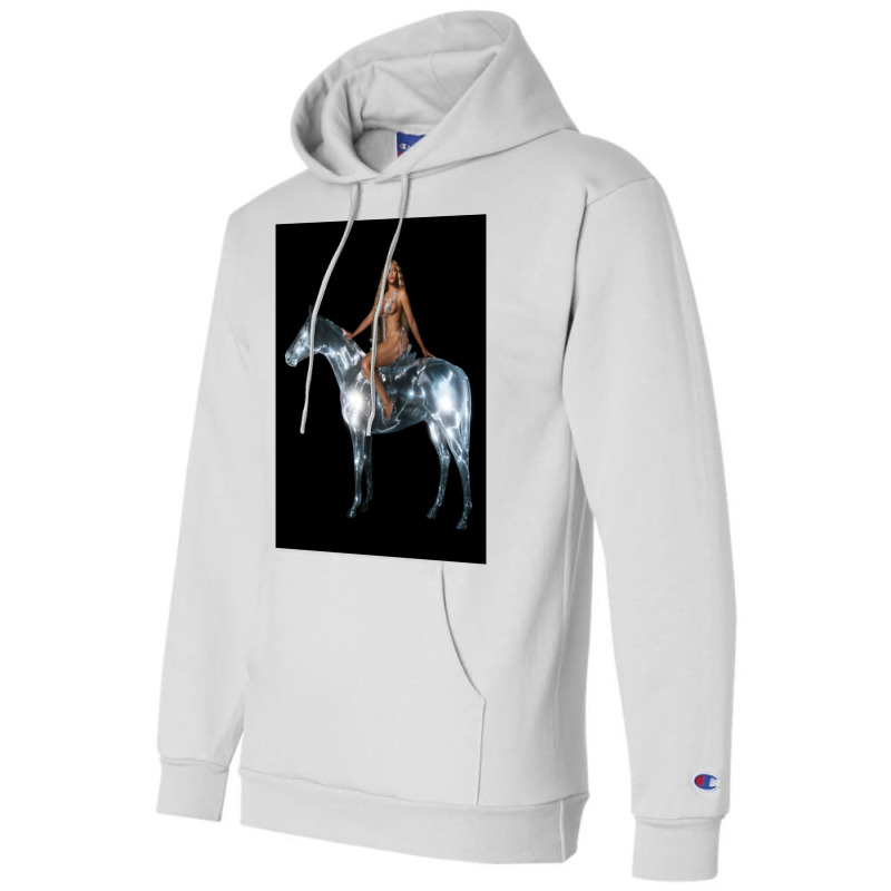 The Renaissance Horse And The Beauty Woman   Aesthetic Album Poster Champion Hoodie by bosnjoxhedo | Artistshot