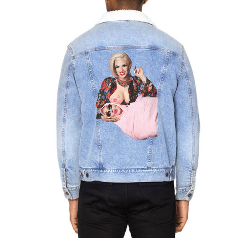 Trixie And Katya Book Unhhhh 1 Unisex Sherpa-Lined Denim Jacket by muingalivera | Artistshot