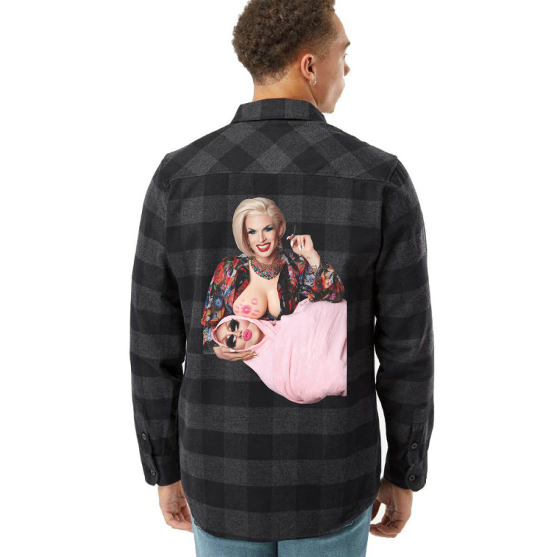 Trixie And Katya Book Unhhhh 1 Flannel Shirt by muingalivera | Artistshot