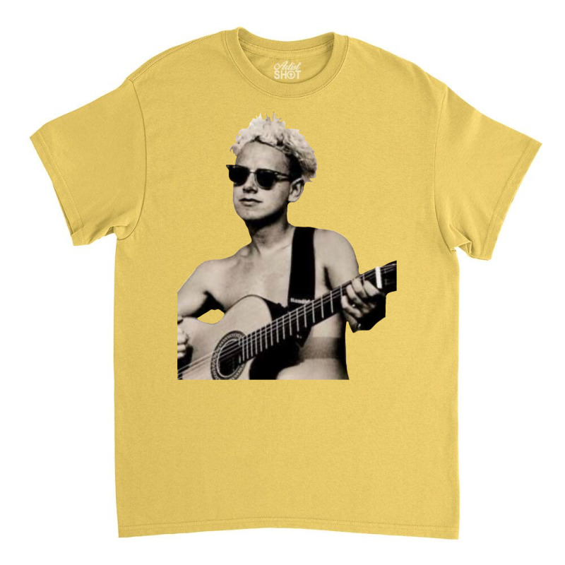 Matin Gore With A Guitar (transparent Classic T-shirt by michaoguirink | Artistshot