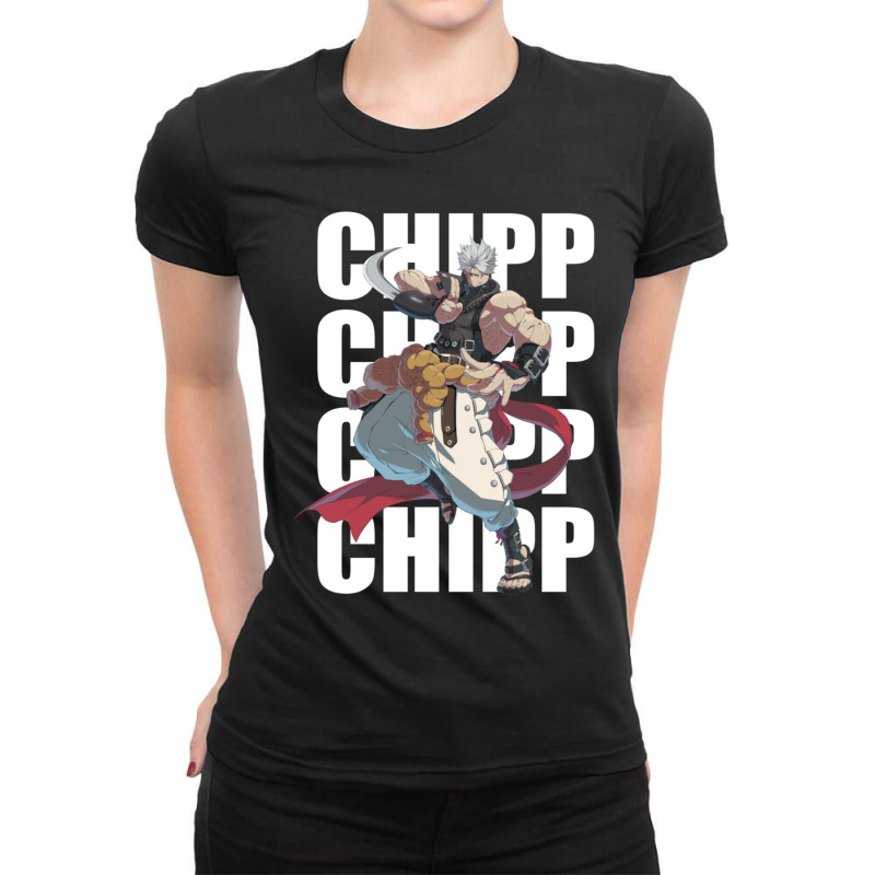 Chipp Zanuff Guilty Gear Strive White Ladies Fitted T-Shirt by BarbaraJones | Artistshot