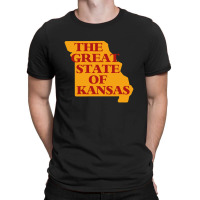 The Great State Of Kansas T-shirt | Artistshot