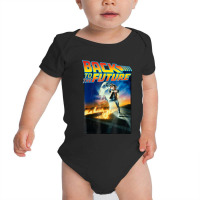 Back To Movie Poster Baby Bodysuit | Artistshot