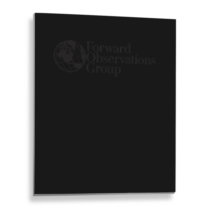 Forward Observation Group Fog Frwd Crye Ferro Concepts Barometer Empow Metal Print Vertical | Artistshot