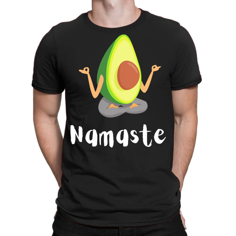 Namaste Meditation T  Shirt Avocado Meditation T  Shirt T-Shirt by sbraun223 | Artistshot