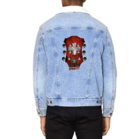 Guitar Headstock Switzerland 1 Unisex Sherpa-lined Denim Jacket | Artistshot