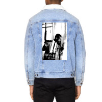 The Malcolm X Black Heritage Artwork Unisex Sherpa-lined Denim Jacket | Artistshot