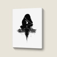 The Crow 9 Portrait Canvas Print | Artistshot