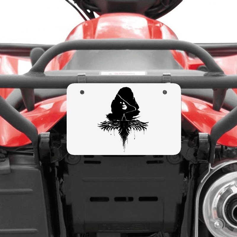 The Crow 9 Atv License Plate | Artistshot