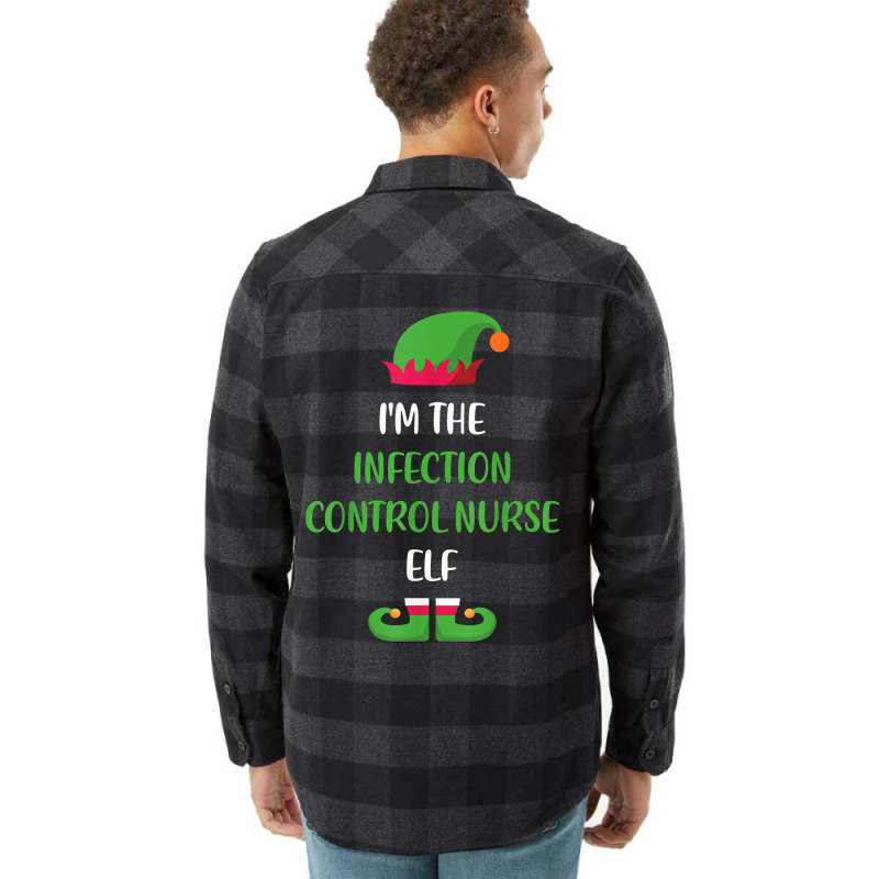 Infection Control Nurse Elf Christmas Family Matching Funny T Shirt Flannel Shirt | Artistshot