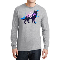 Transgender Pride Galaxy Wolf (requested) Long Sleeve Shirts | Artistshot