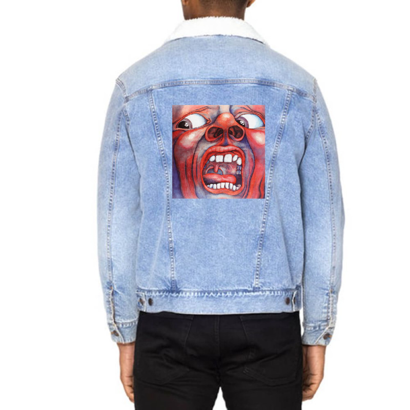 Progressive Rock Unisex Sherpa-Lined Denim Jacket by ChristopherScottoLavino | Artistshot