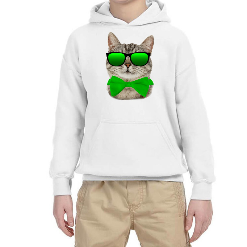 St Patricks Day Irish Cat Youth Hoodie | Artistshot