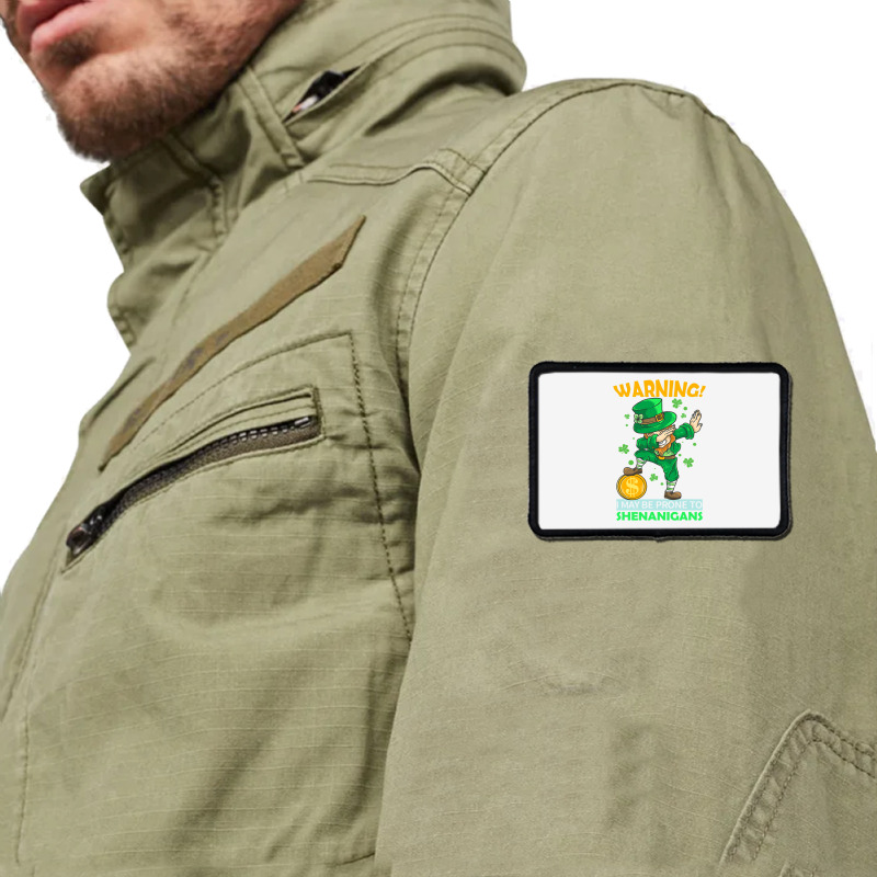 St Patricks Day Irish Dabbing Leprechaun St Patrick S Day Rectangle Patch | Artistshot