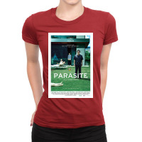 Best Parasite Poster 70s Ladies Fitted T-shirt | Artistshot