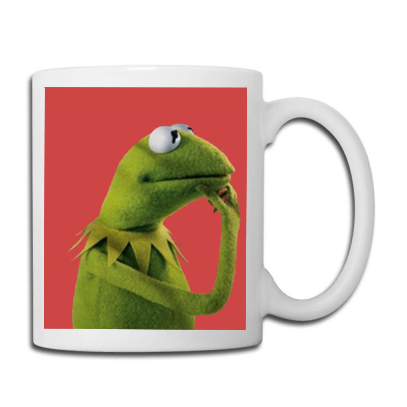 Pondering Kermit Coffee Mug | Artistshot