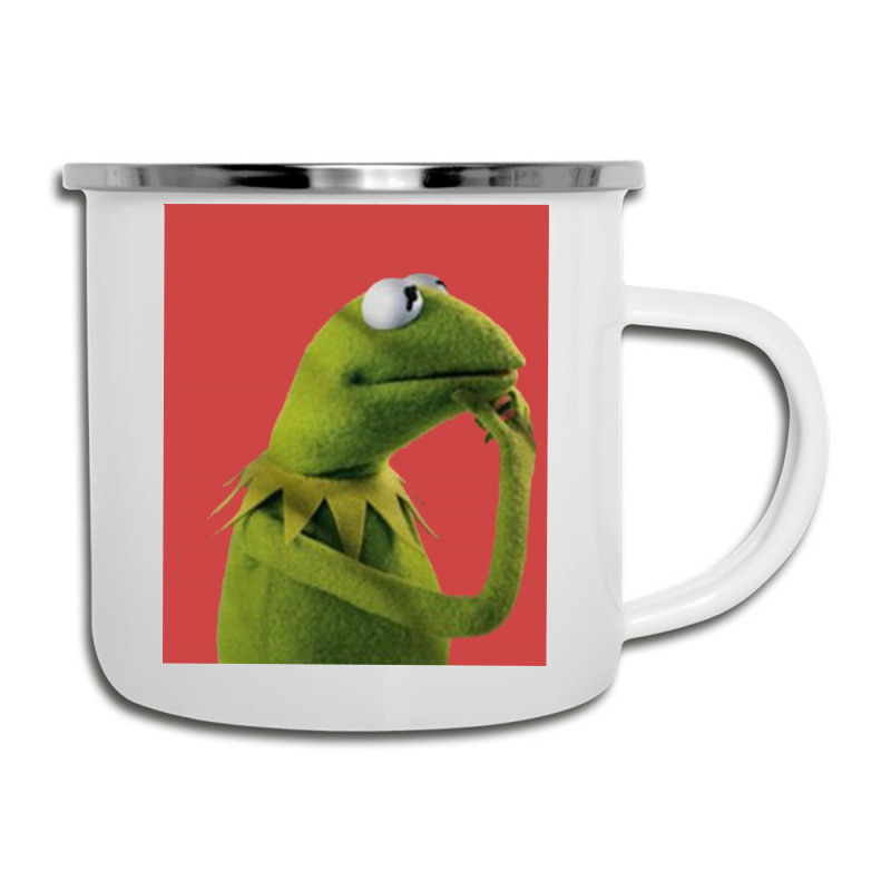 Pondering Kermit Camper Cup | Artistshot