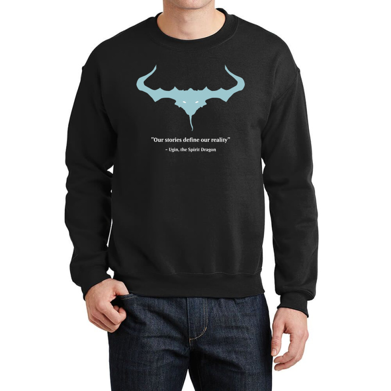 Ugin, The Spirit Dragon Quote Crewneck Sweatshirt by SamAlexanderMcnutt | Artistshot