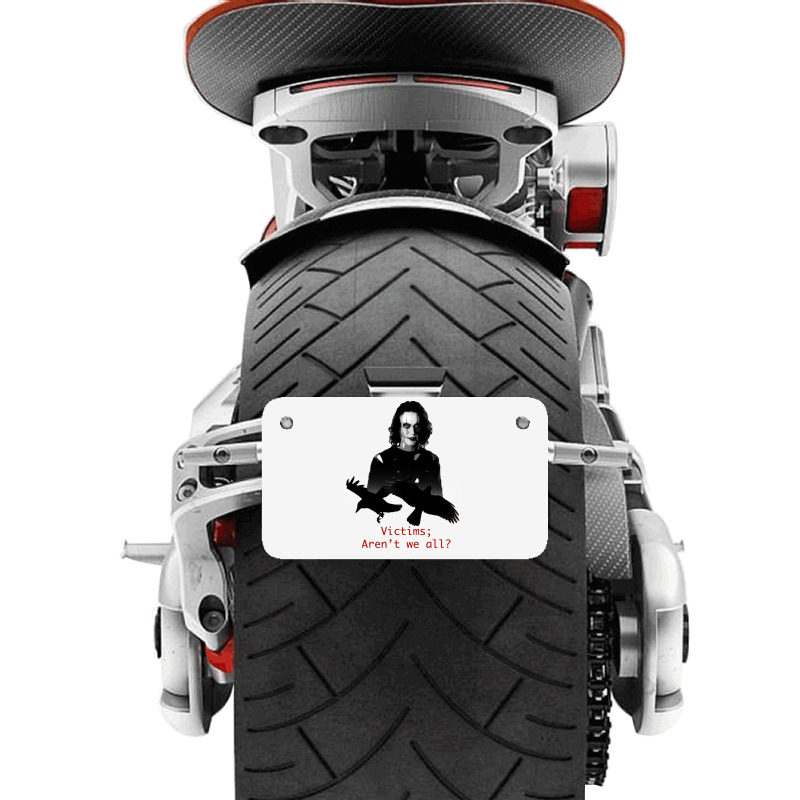 The Crow Motorcycle License Plate | Artistshot