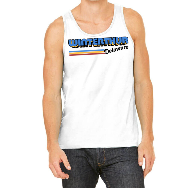 Winterthur Delaware Retro Styled Design Tank Top | Artistshot