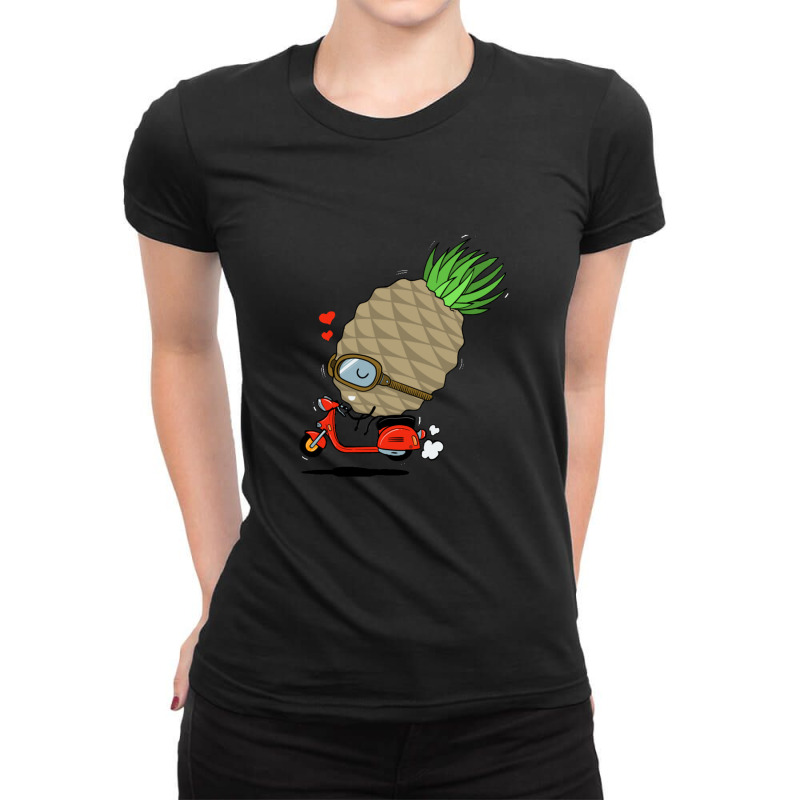 Pineapple Express Ladies Fitted T-Shirt by WD650 | Artistshot