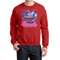 Vaporwave Ramen Crewneck Sweatshirt | Artistshot