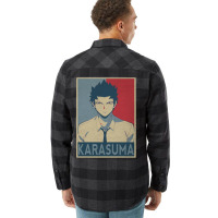 Karasuma Poster Art Flannel Shirt | Artistshot