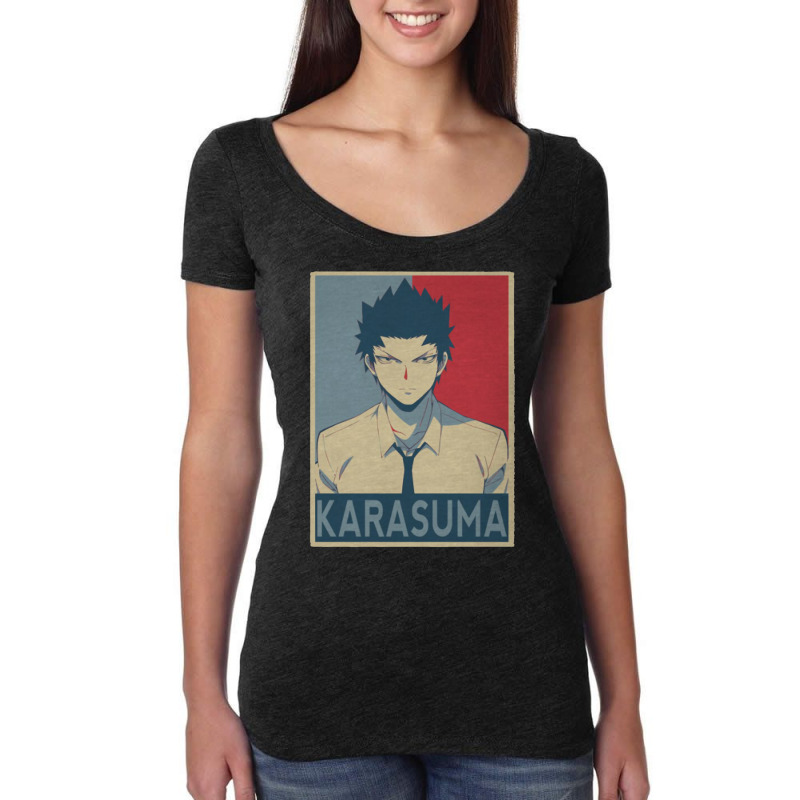 Karasuma Poster Art Women's Triblend Scoop T-shirt by mokhabategj | Artistshot