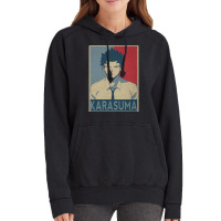 Karasuma Poster Art Vintage Hoodie | Artistshot