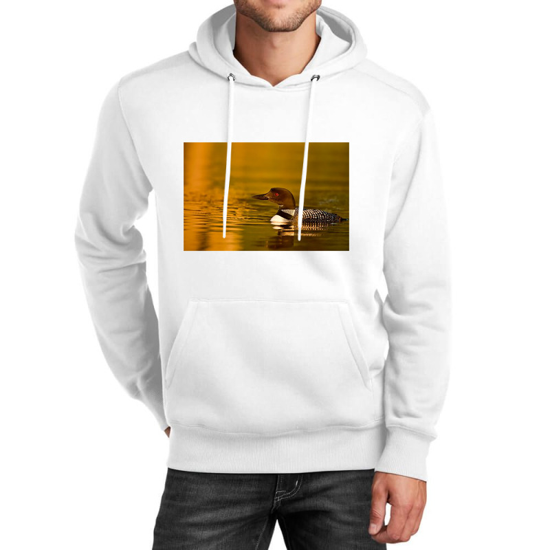 Follow The Leader - Common Loon Unisex Hoodie by leminh | Artistshot