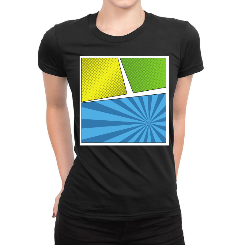 Hypnosis Effect 4 Poster Nature Ladies Fitted T-Shirt by bodenshaftoz | Artistshot