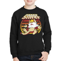 Thundercats Snarf Retro Sunset Portrait Youth Sweatshirt | Artistshot