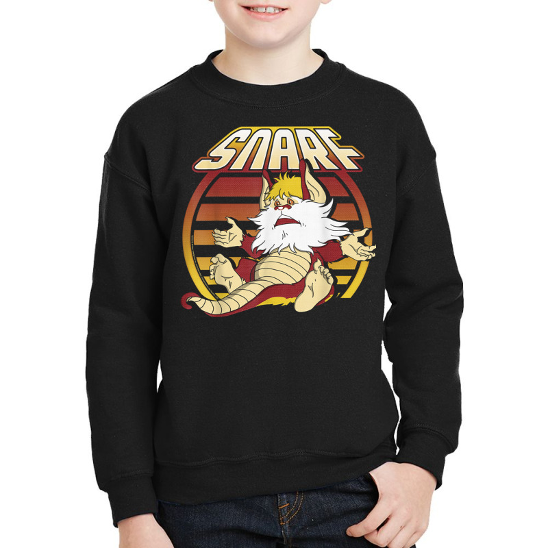 Thundercats Snarf Retro Sunset Portrait Youth Sweatshirt by DennisTomScott | Artistshot