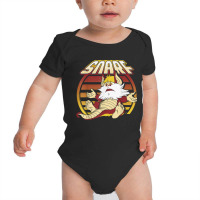 Thundercats Snarf Retro Sunset Portrait Baby Bodysuit | Artistshot