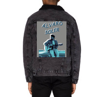 Lvaro Soler Classic Poster Boy Unisex Sherpa-lined Denim Jacket | Artistshot