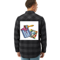 Modern Art Poster 80s Flannel Shirt | Artistshot