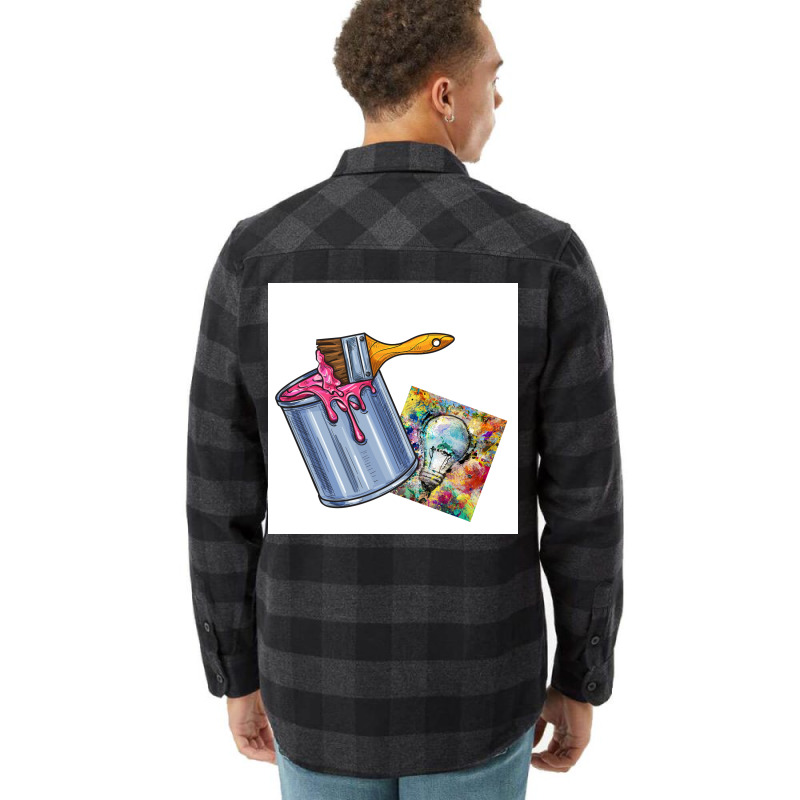 Modern Art Poster 80s Flannel Shirt | Artistshot