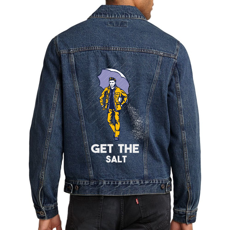 Get The Salt Men Denim Jacket | Artistshot