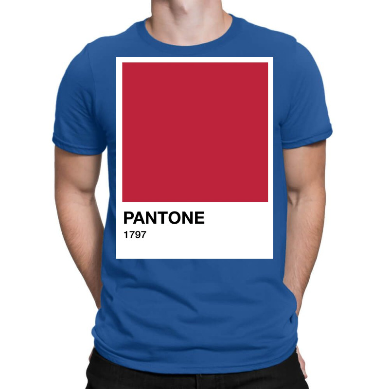 Pantone 1797 Poster Hippie T-shirt | Artistshot