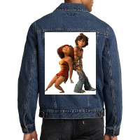 The Croods Sticker Poster Aesthetic Men Denim Jacket | Artistshot