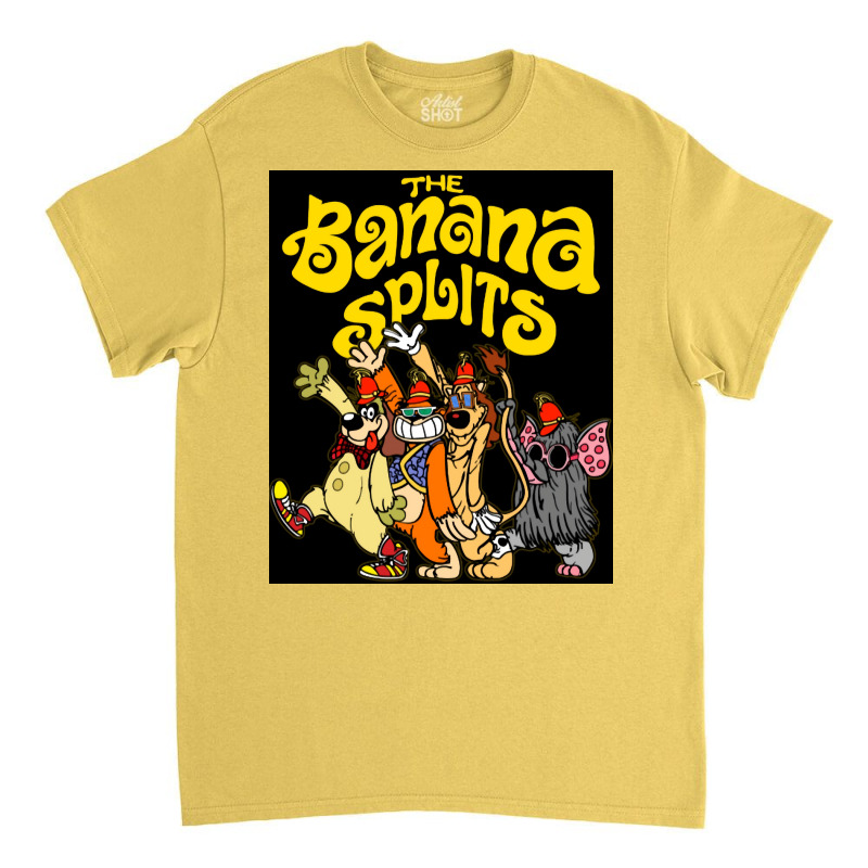 Banana Splits The Banana Club Poster Hippie Classic T-shirt by jblnaalihs | Artistshot