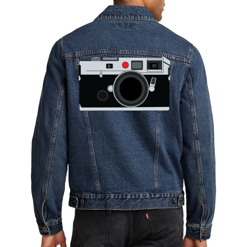 Vintage Camera Men Denim Jacket by buddoxhardoe | Artistshot