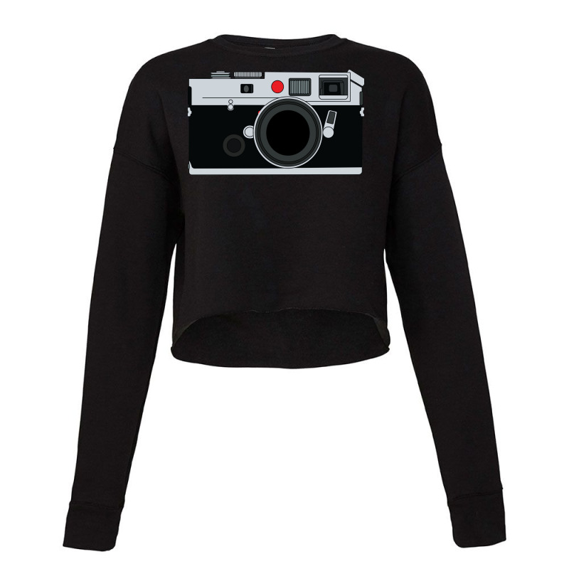 Vintage Camera Cropped Sweater by buddoxhardoe | Artistshot