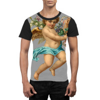 Vintage Cherub Angelic Angel Graphic T-shirt | Artistshot