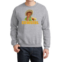 Vintage Cowgirl Crewneck Sweatshirt | Artistshot