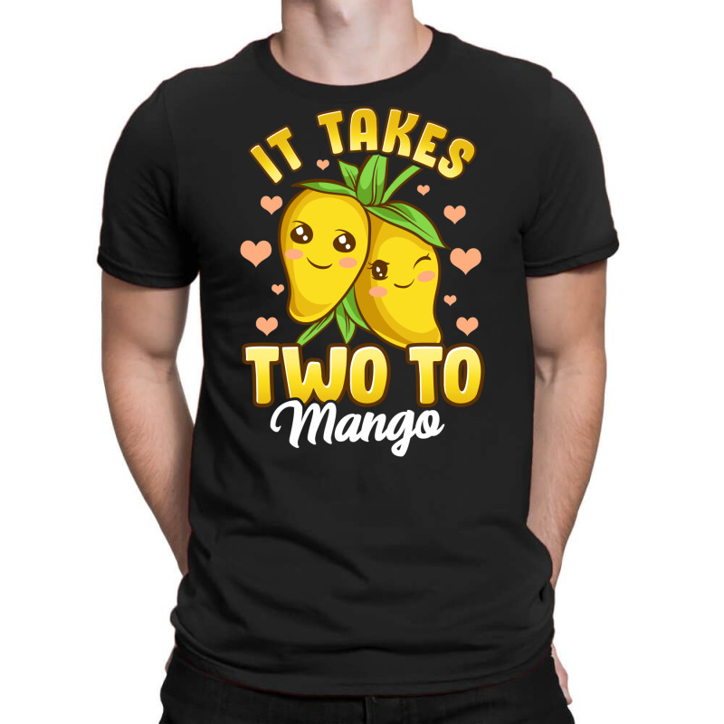 Cute & Funny It Takes Two To Mango Fruit Pun T-shirt | Artistshot